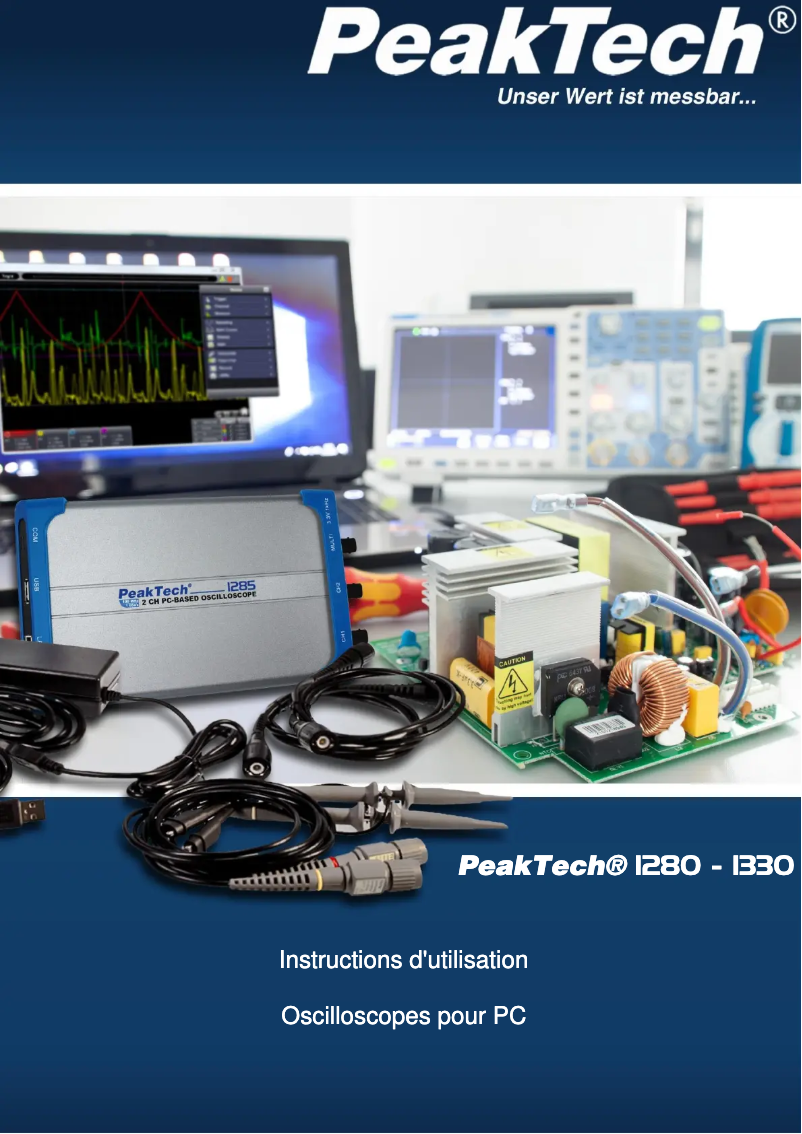 First page image of the manual for 1290