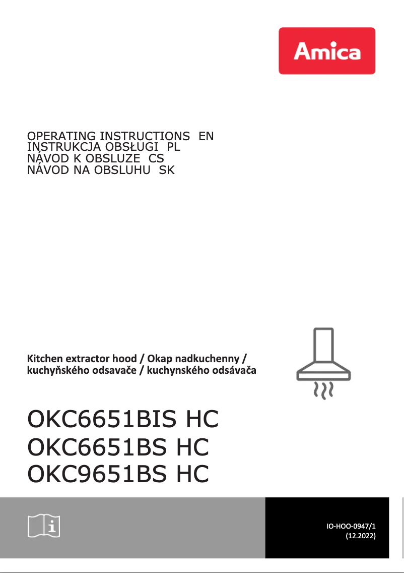 First page image of the manual for OKC6651BIS HC
