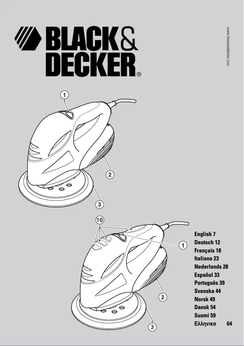 Page 1 of the manual User Manual Black & Decker KA226