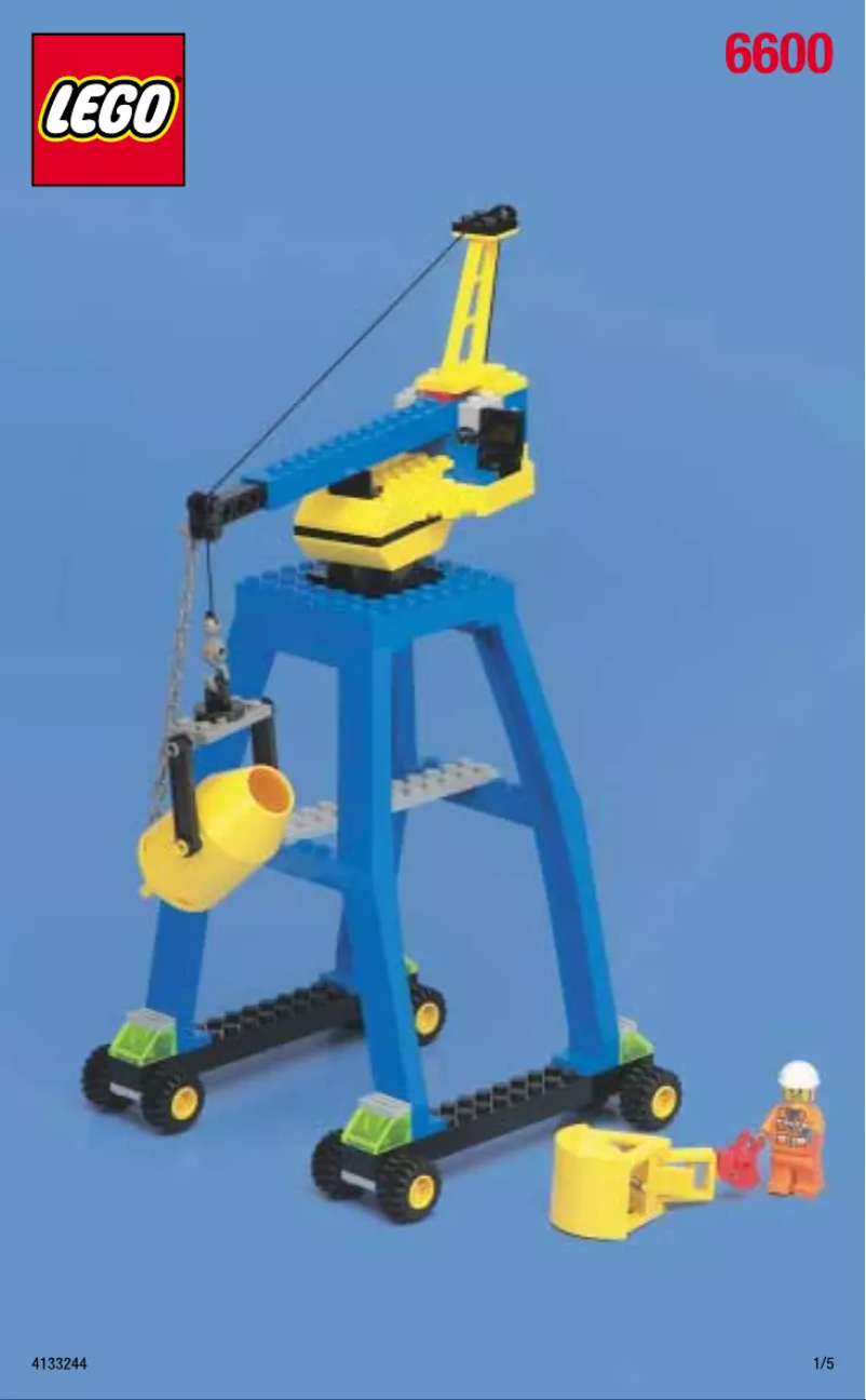 Page 1 of the manual User Manual Lego City 6600