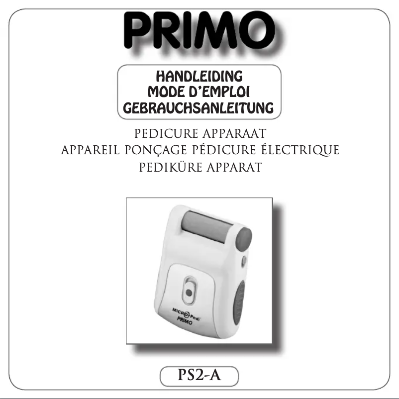 First page image of the manual for PS2-A