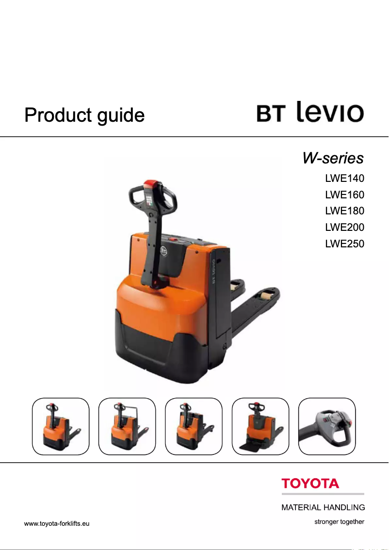 Page 1 of the manual User Manual BT Levio LWE250