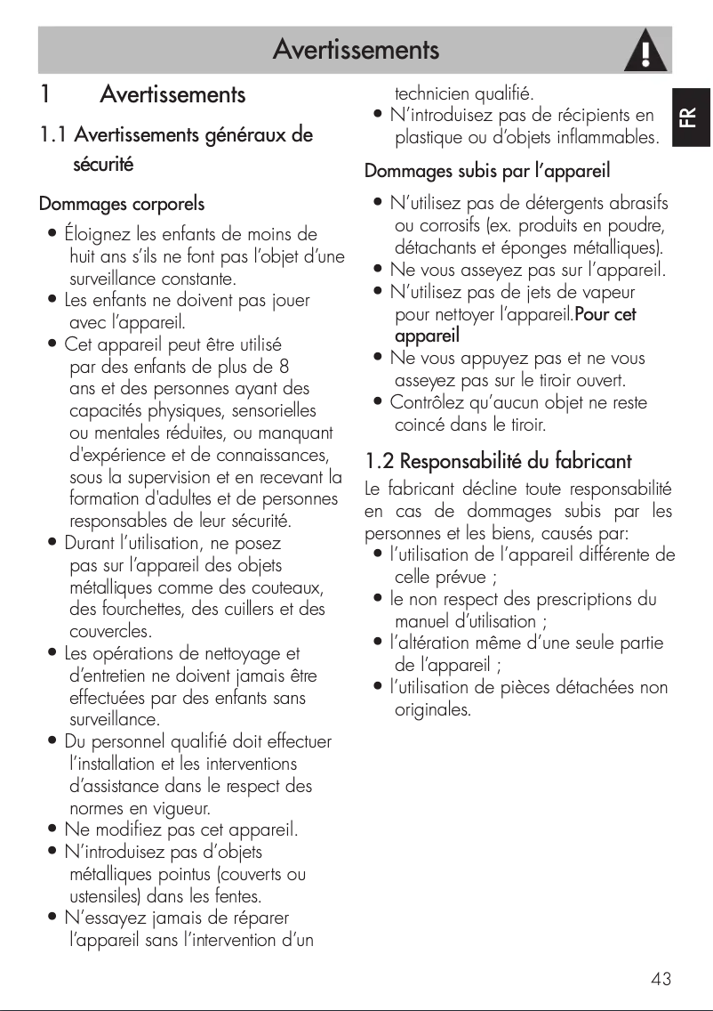 Image de la première page du manuel de l'appareil CPS615NR