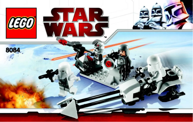 Page 1 of the manual User Manual Lego Star Wars 8084