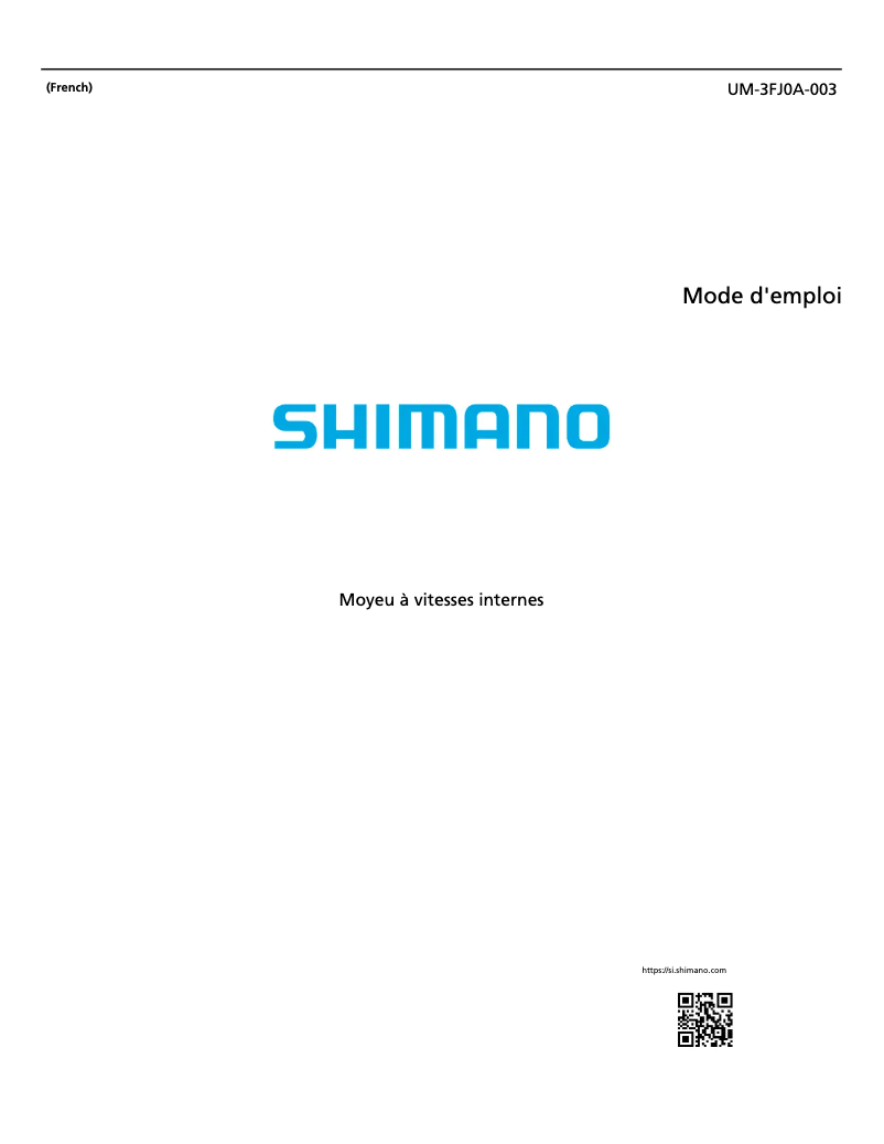 First page image of the manual for SG-C3001-7C