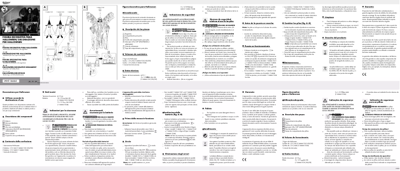 First page image of the manual for IAN 114444