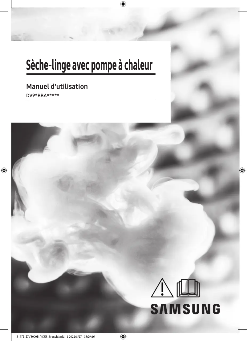 First page image of the manual for DV90BBA245AW