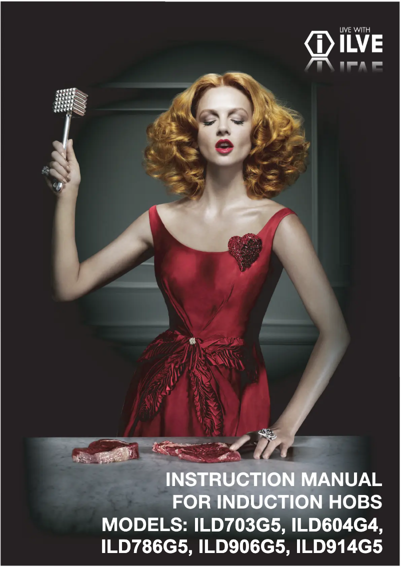 First page image of the manual for ILD604G5