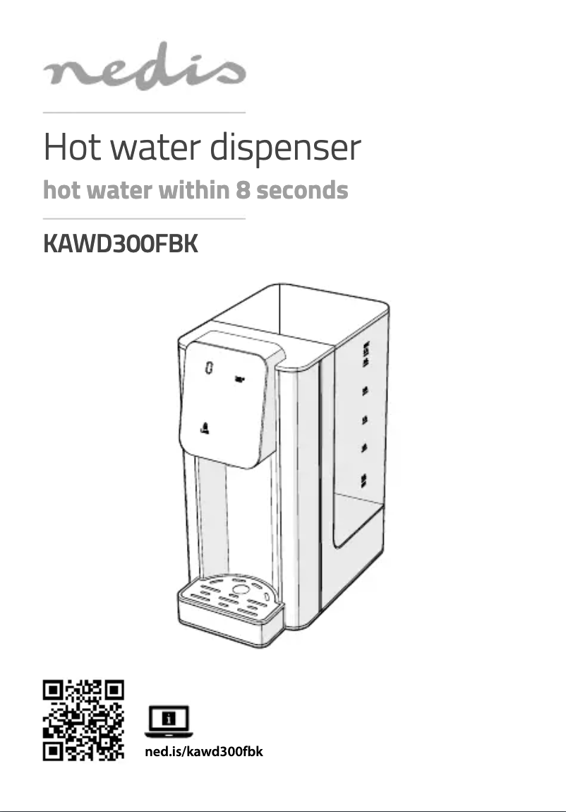 First page image of the manual for KAWD300FBK