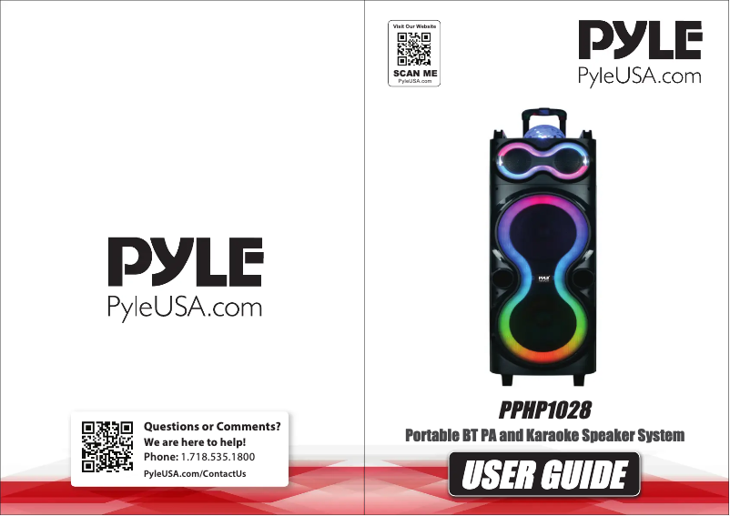 First page image of the manual for PPHP1028