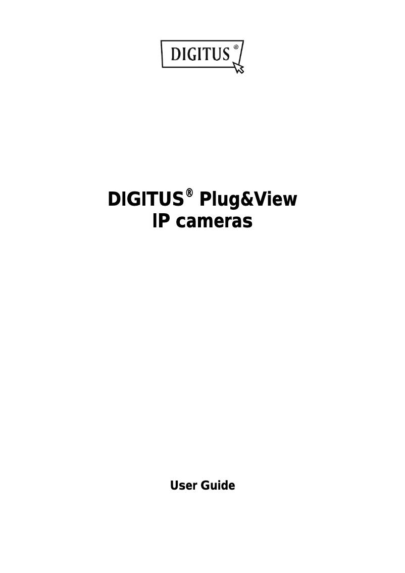 Page 1 of the manual User Manual Digitus DN-16046