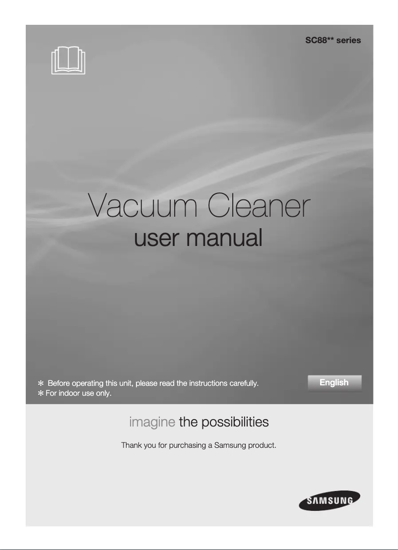 First page image of the manual for SC88L0