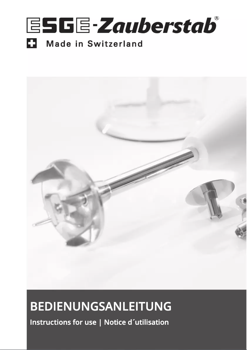 First page image of the manual for P 200 Profi