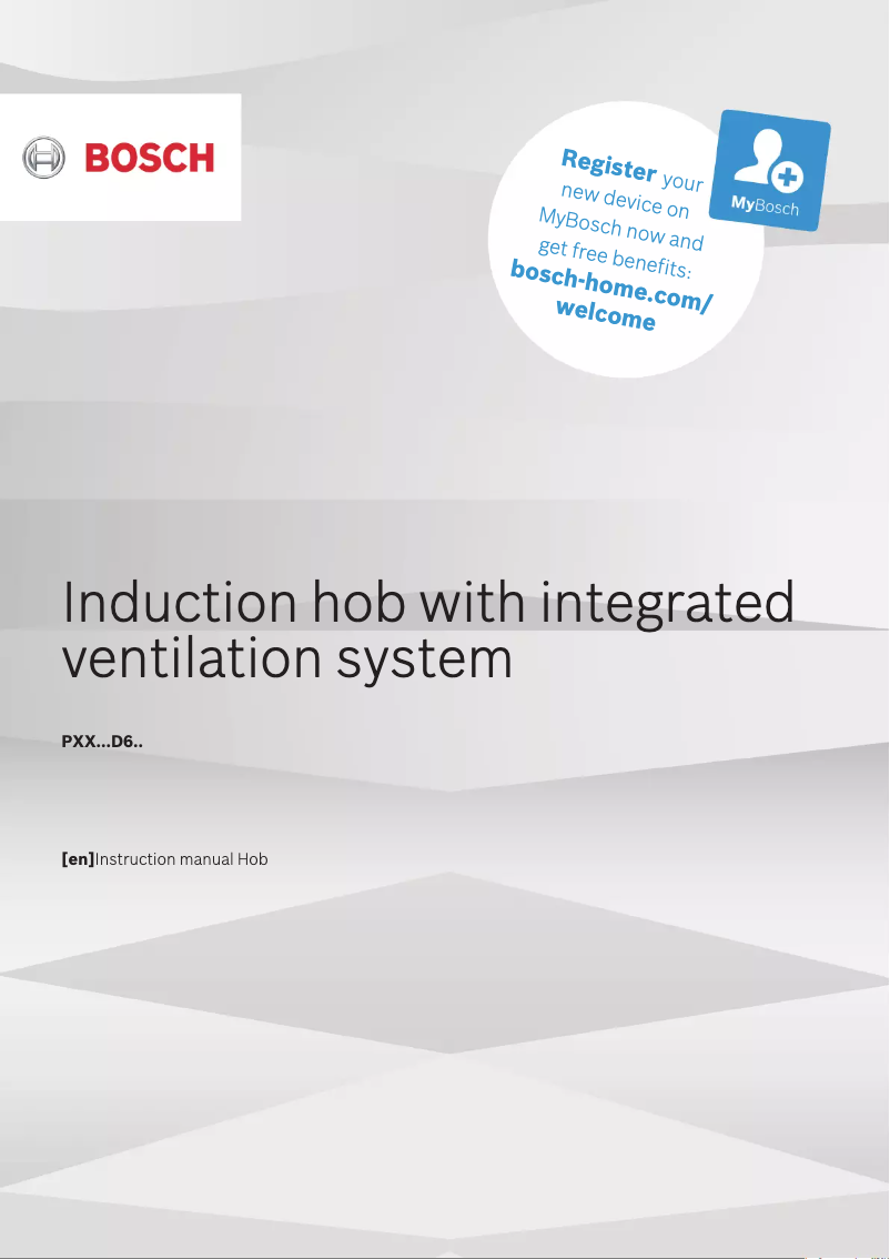 First page image of the manual for PXX875D67E