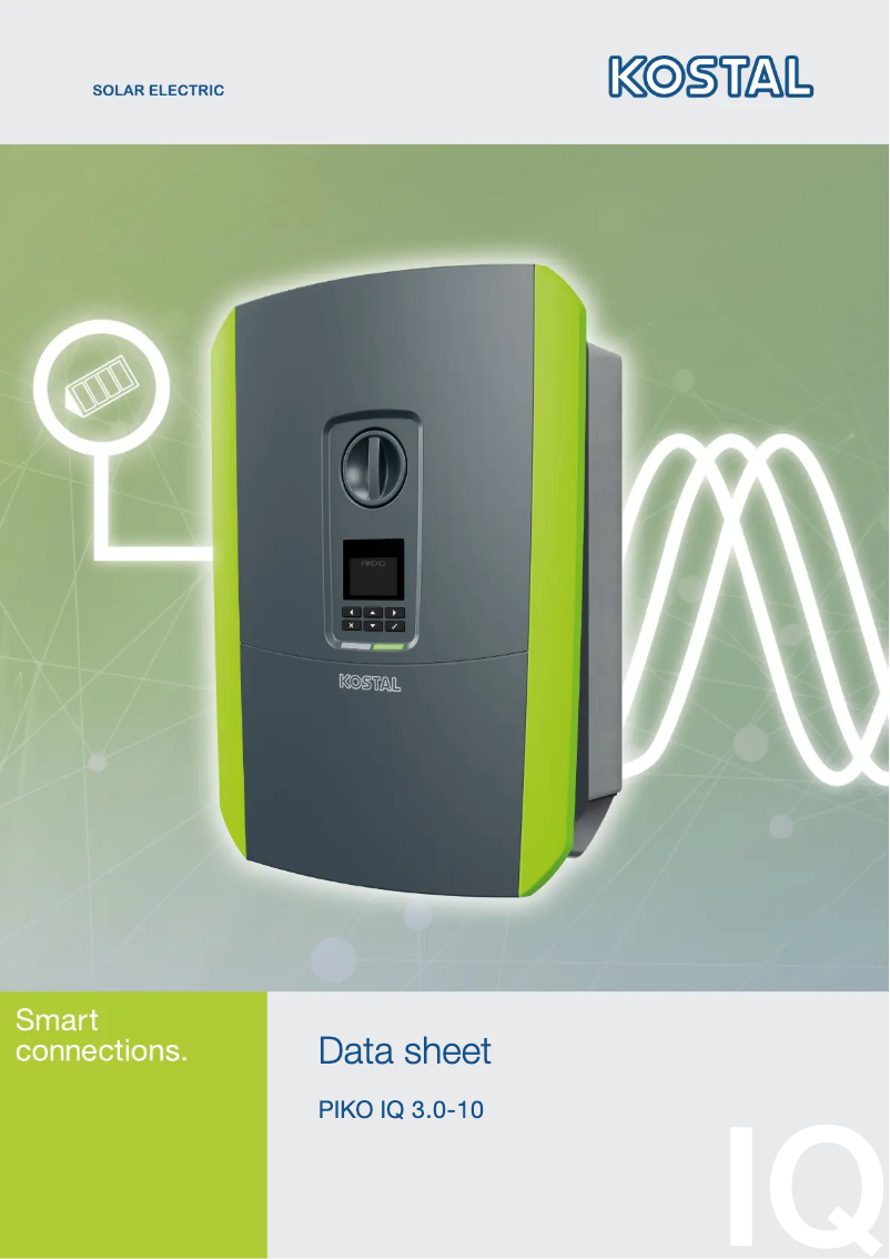 First page image of the manual for IQ 7.0