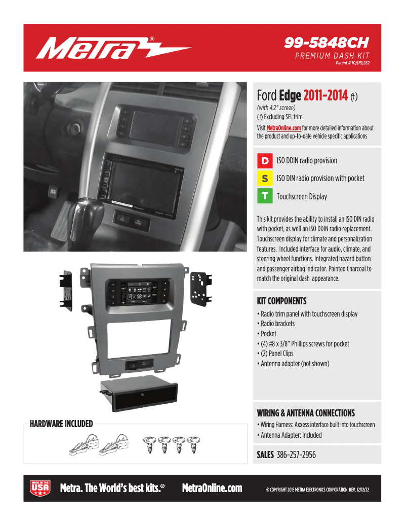 First page image of the manual for 99-5848CH