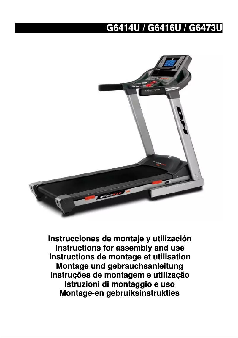 First page image of the manual for G6473UW