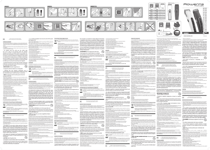 First page image of the manual for Nomad TN1422