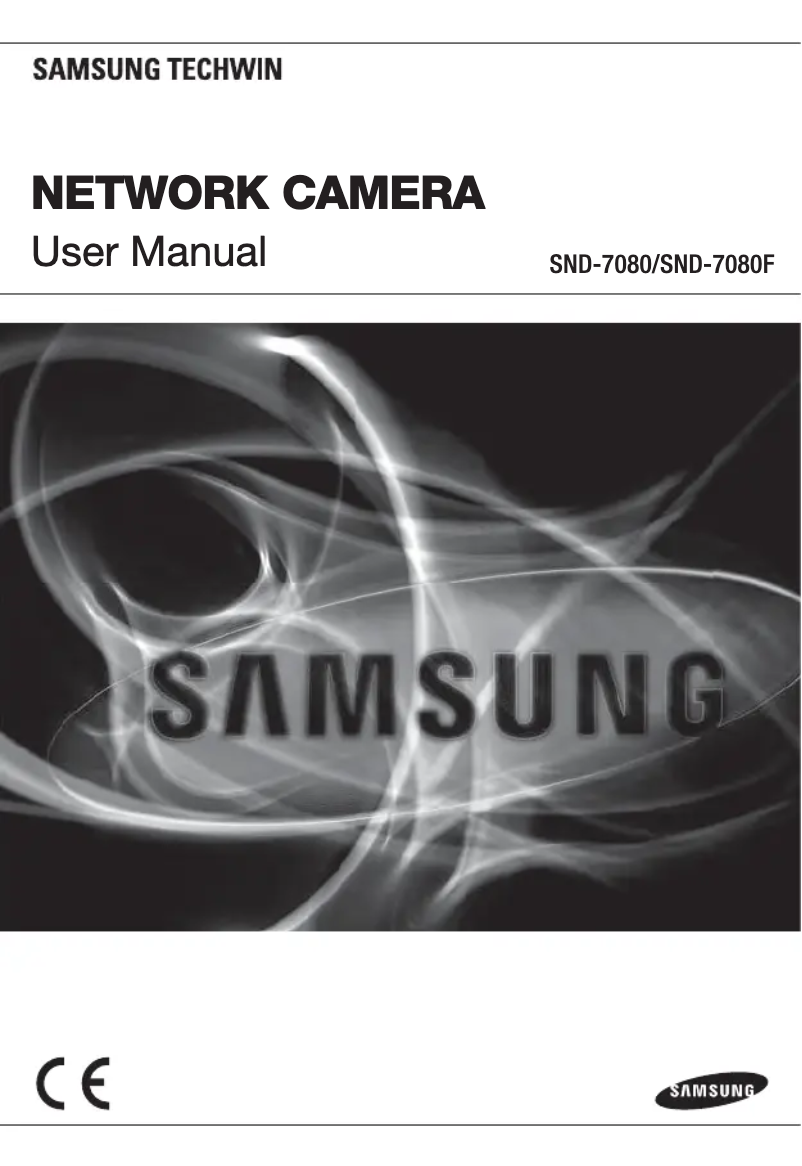 Page 1 of the manual User Manual Samsung SND-7080F