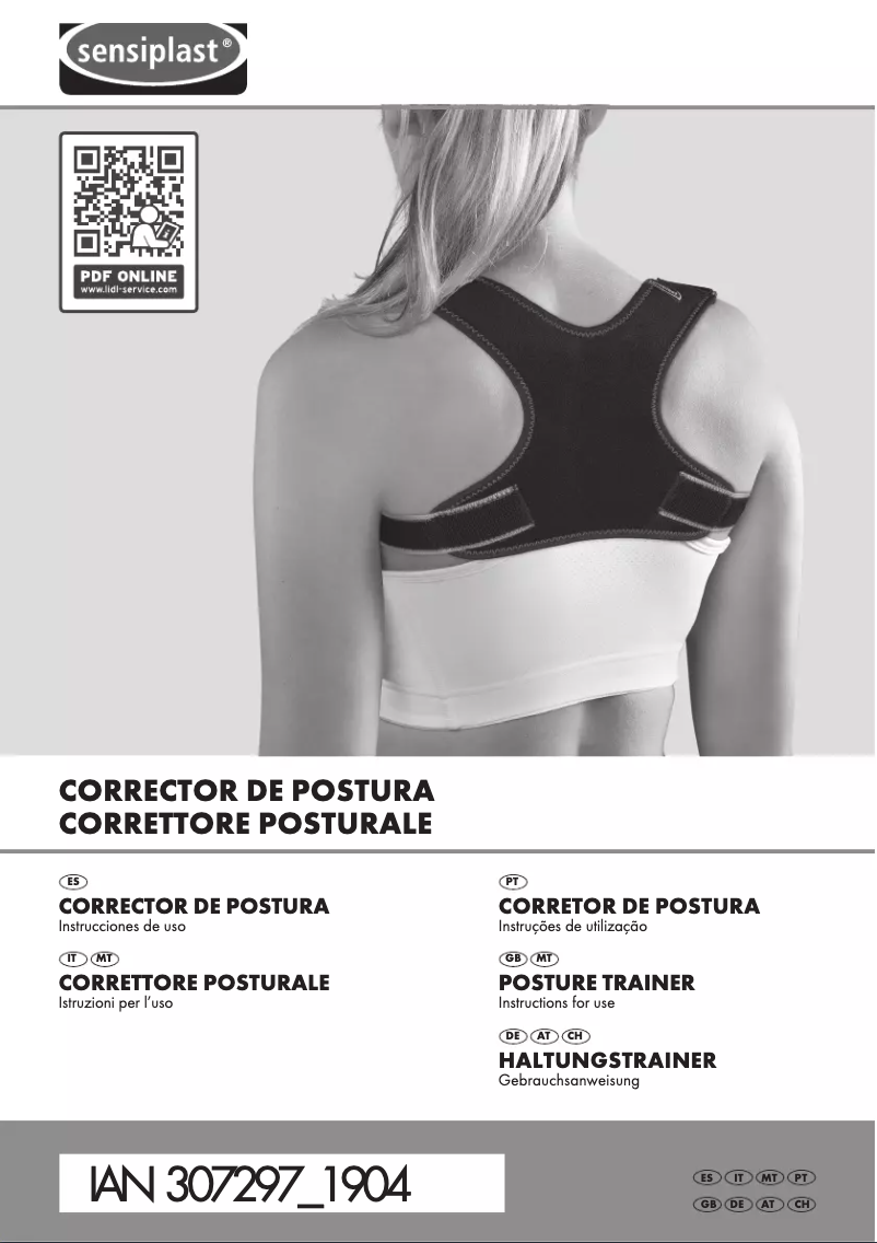 First page image of the manual for IAN 307297