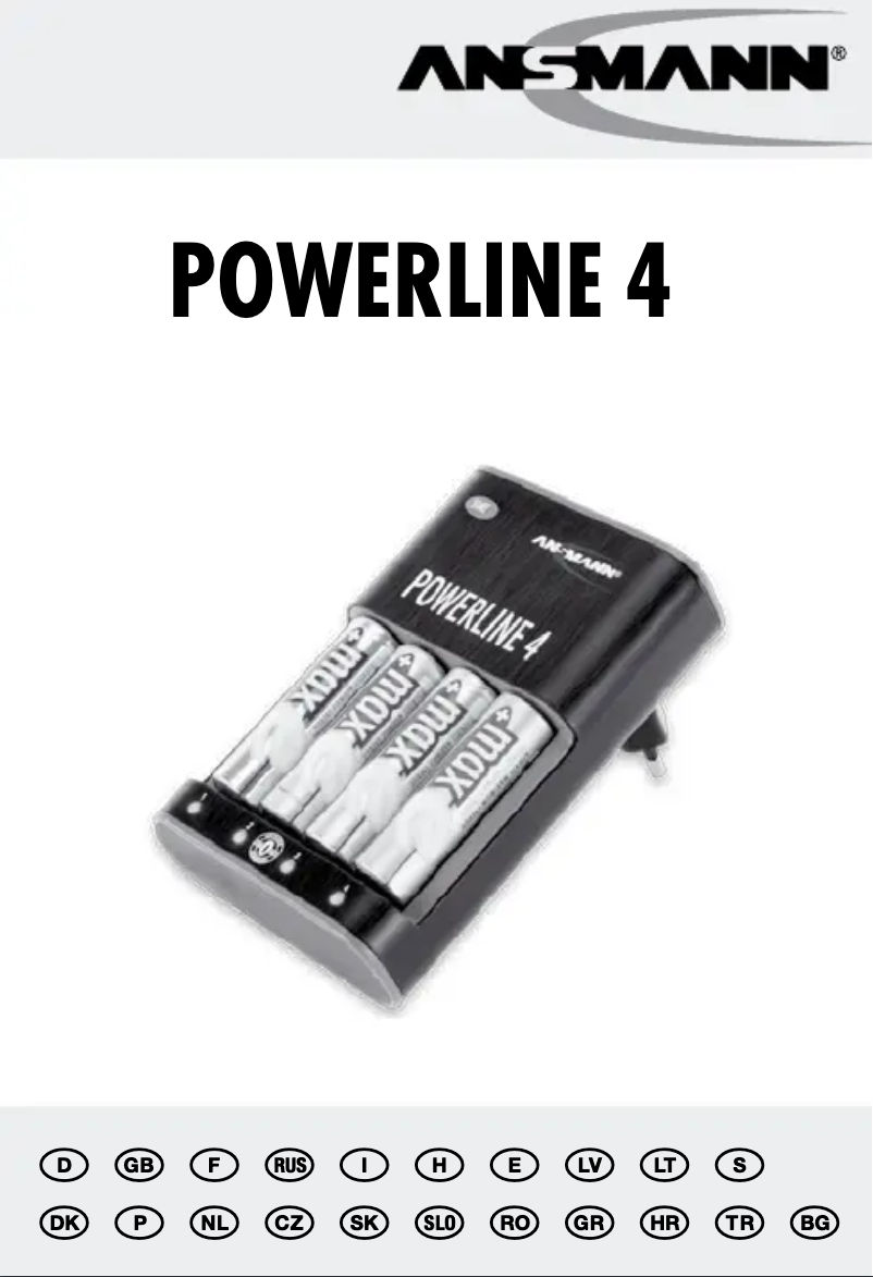 First page image of the manual for Powerline 4 Zero Watt
