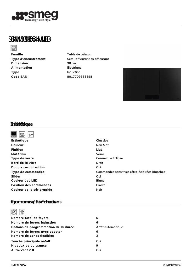 First page image of the manual for SIM3964MB