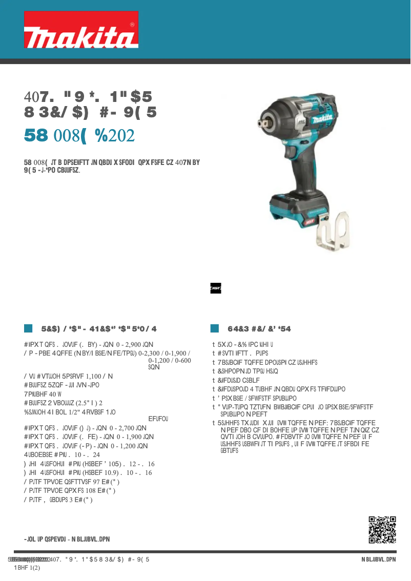 First page image of the manual for TW008GD202