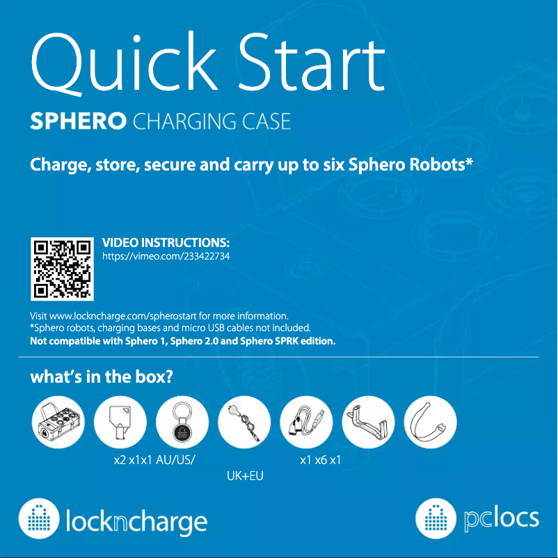 First page image of the manual for Sphero