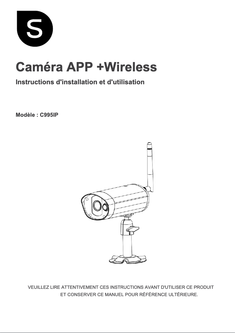 First page image of the manual for C995IP