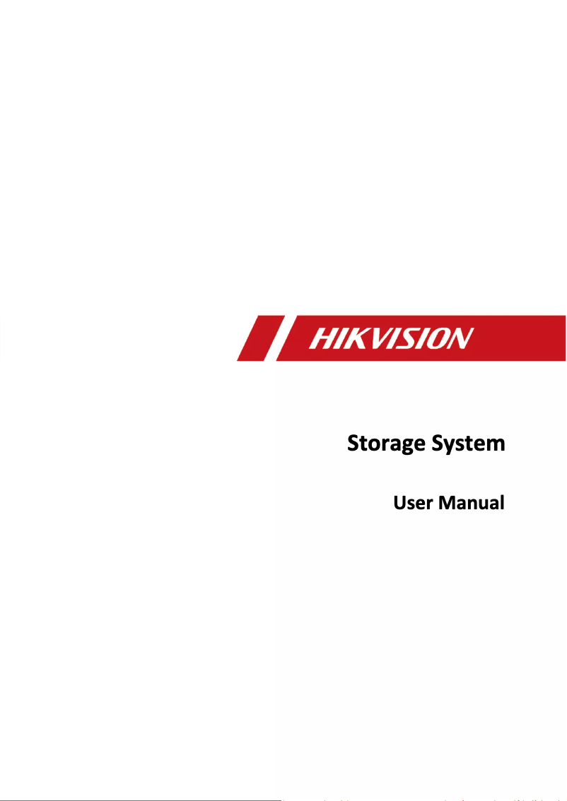 First page image of the manual for DS-A81024S