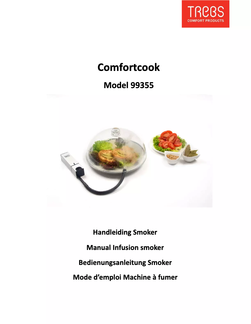 Page 1 of the manual User Manual Trebs Comfortcook 99355