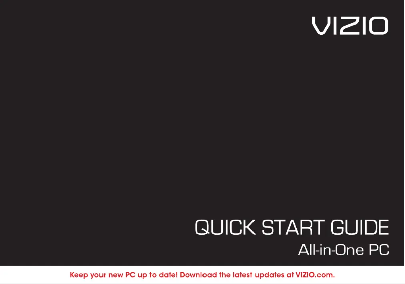 Page 1 de la notice Manuel utilisateur VIZIO CA24-A4