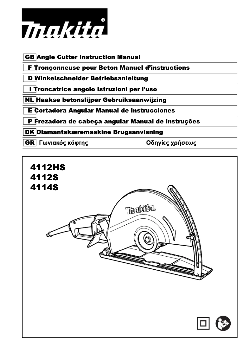 Page 1 of the manual User Manual Makita 4114S