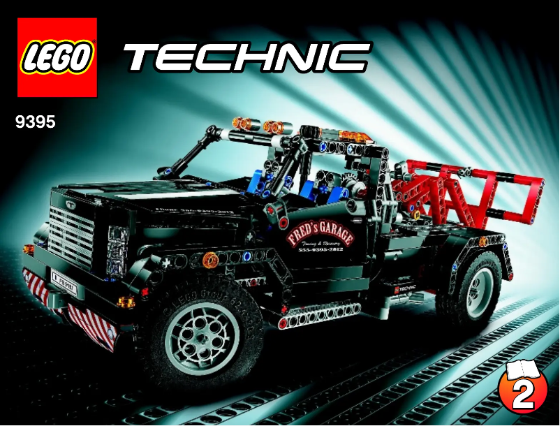 Page 1 of the manual User Manual Lego Technic 9395