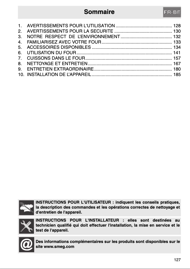 First page image of the manual for SC106AL-8