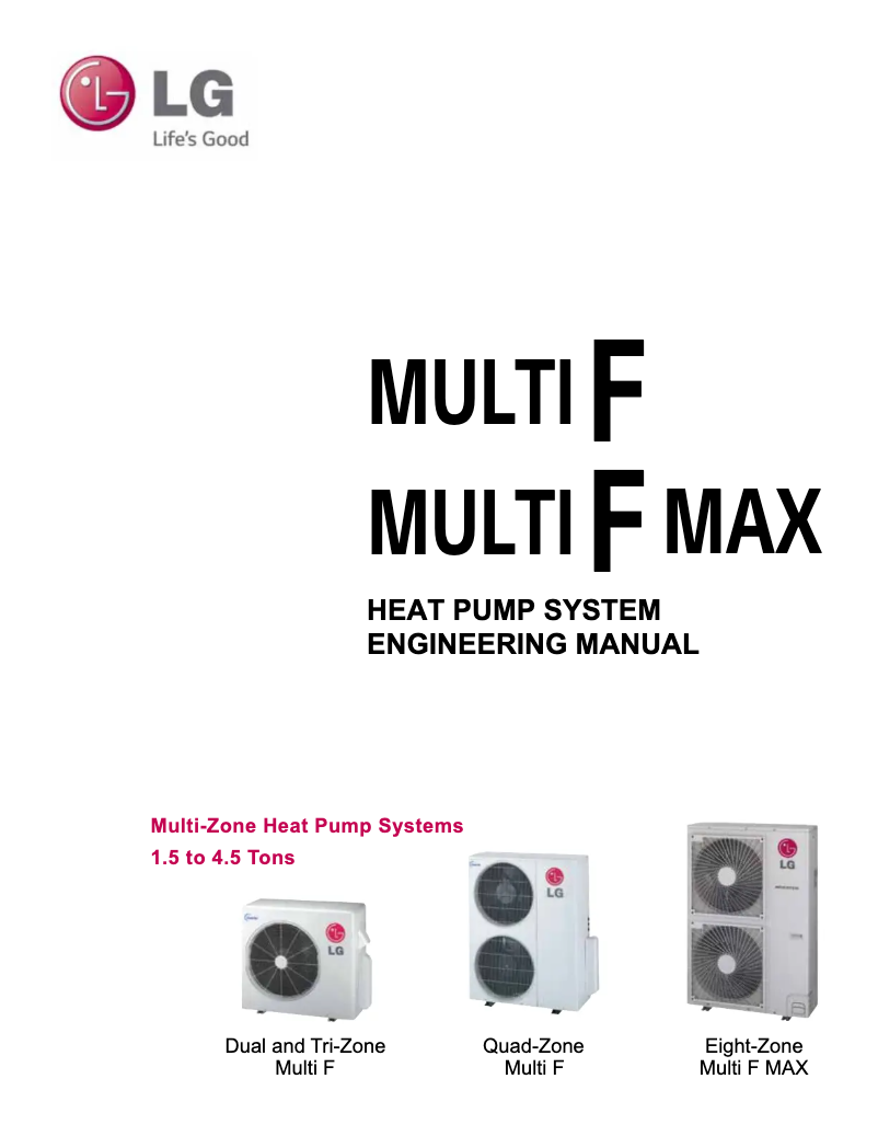 Page 1 of the manual User Manual LG PMBD3620