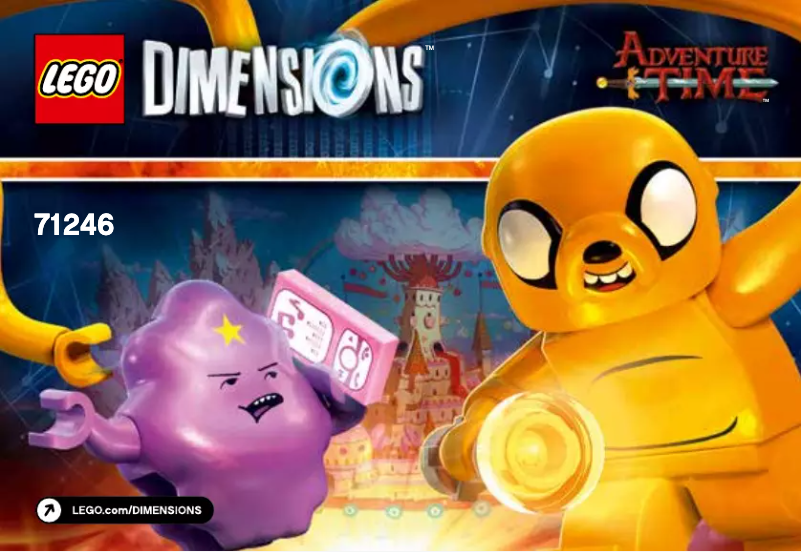 Page 1 of the manual Visual Instructions Lego Dimensions 71246