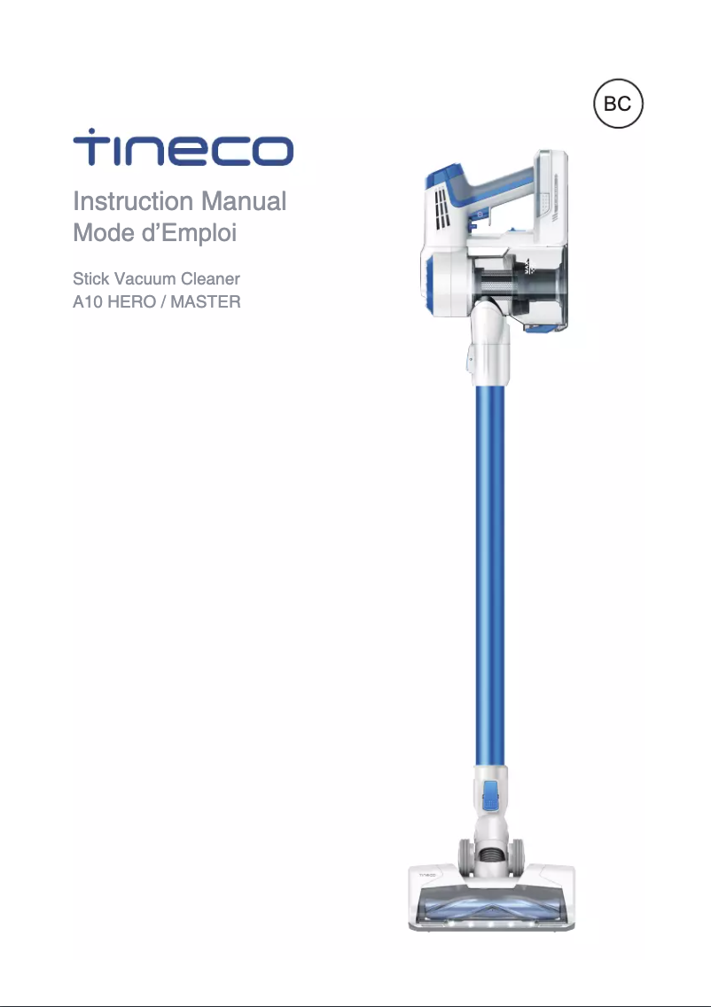 First page image of the manual for A10 Hero