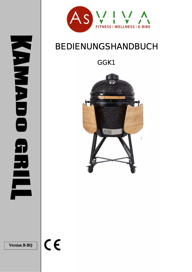 Page 1 of the manual User Manual AsVIVA GGK1