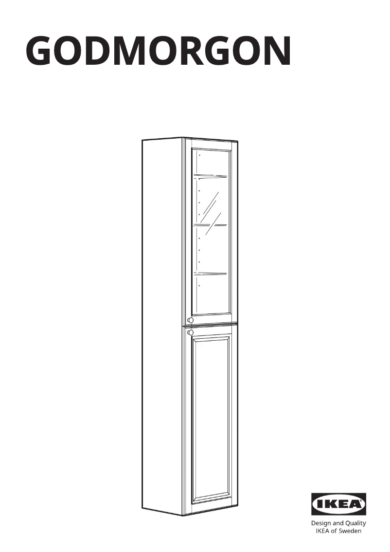 First page image of the manual for GODMORGON 803.922.78