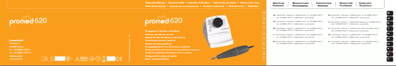 First page image of the manual for 620