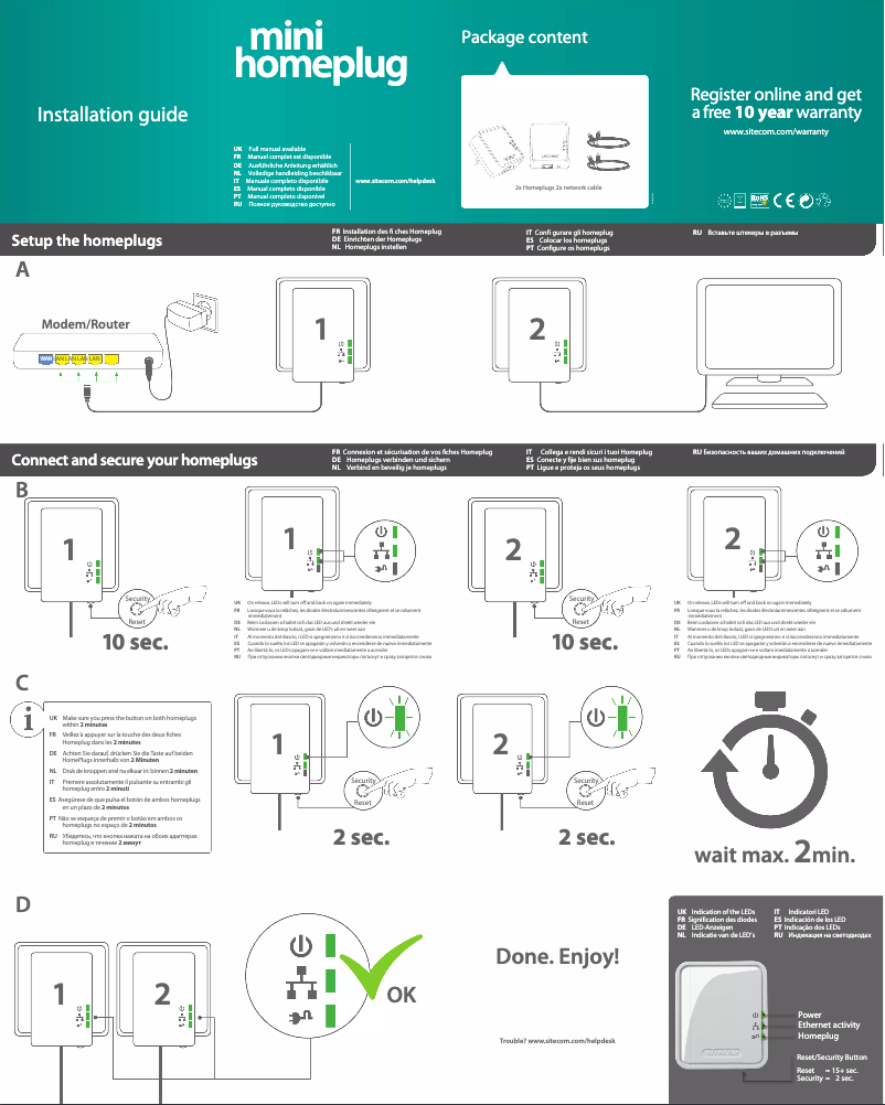 First page image of the manual for LN-551