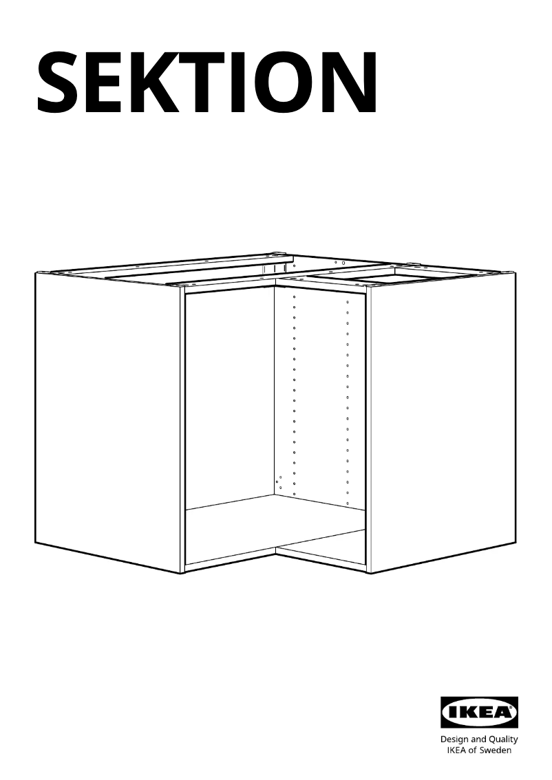 First page image of the manual for SEKTION 702.655.01