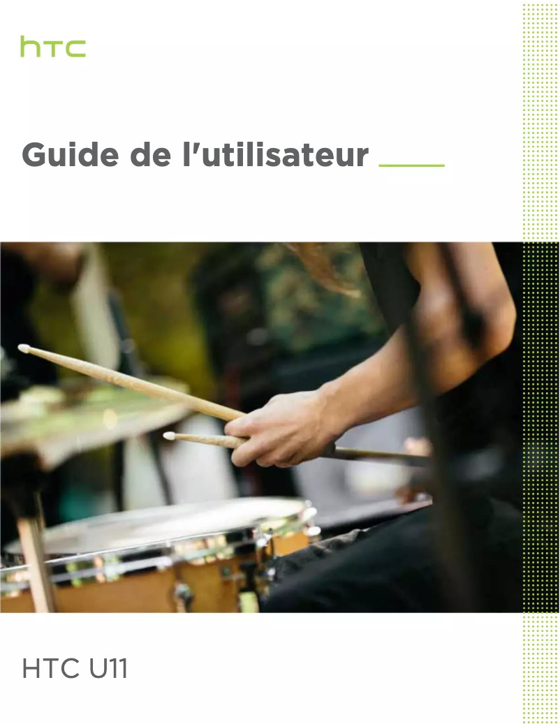 Image de la première page du manuel de l'appareil U11 Plus