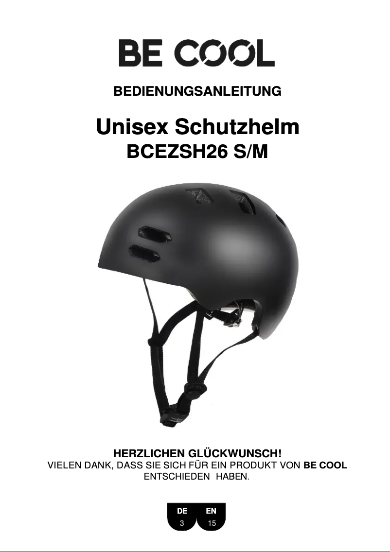 Image de la première page du manuel de l'appareil BCEZSH26