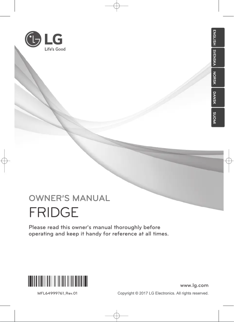 Page 1 of the manual User Manual LG GL5241SWJZ