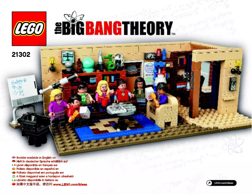 Page 1 of the manual Visual Instructions Lego 21302