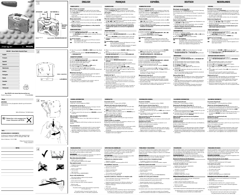 First page image of the manual for AQ6591