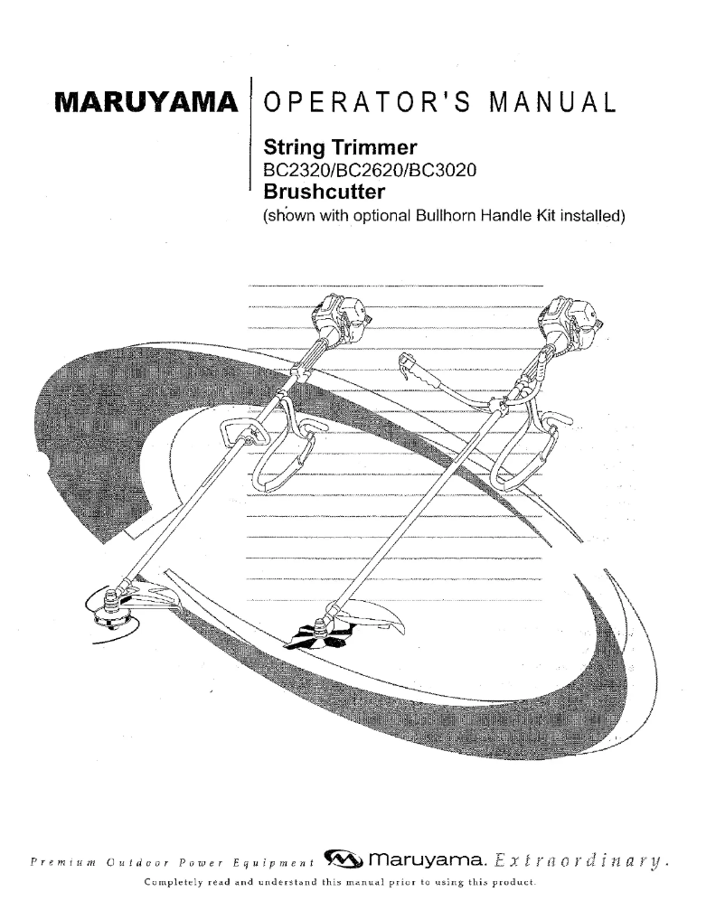 First page image of the manual for BC2320