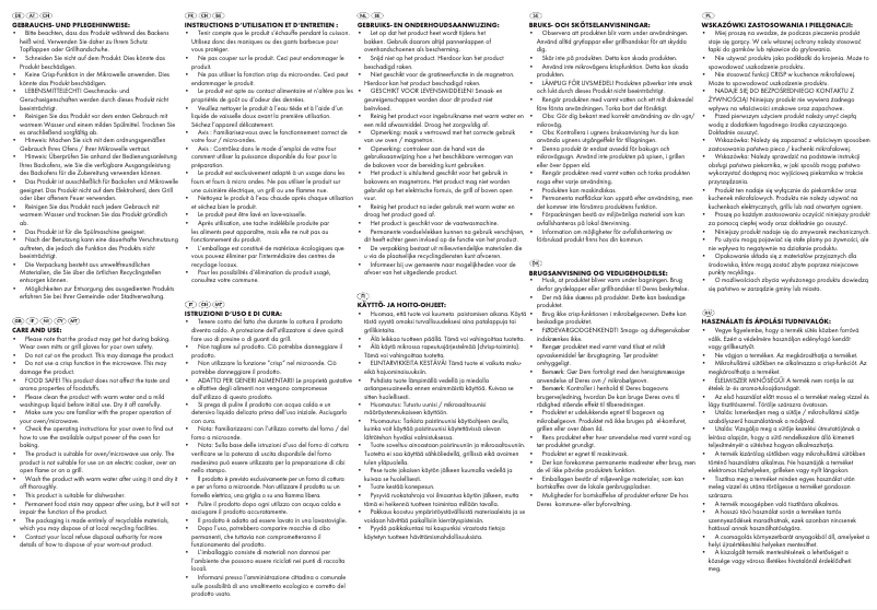 First page image of the manual for IAN 278966